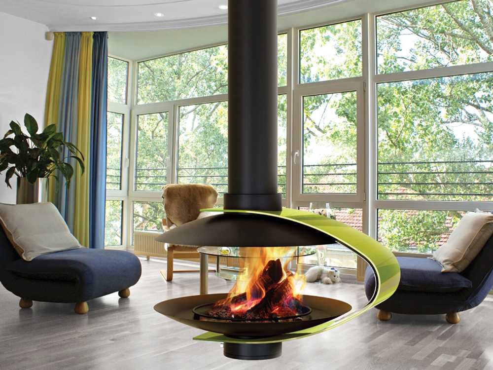 Fuoco di design sospeso a soffitto