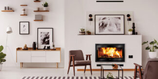 Inserto da camino a legna in Conto Termico Adour 800 - Ecodesign 2022