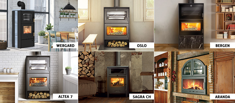 Stufa classica a legna 5 stelle con forno in Conto Termico Haven -  Ecodesign 2022 - Zetalinea Srl