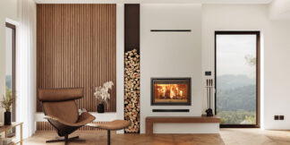 Inserto da camino a legna 5 stelle in Conto Termico Nive 700 Star - Ecodesign 2022