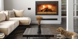 Inserto da camino a legna 5 stelle in Conto Termico Nive 800 Star - Ecodesign 2022